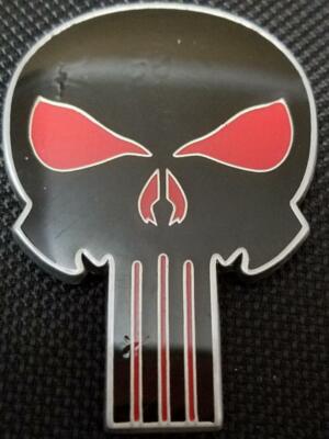 SOTF-C Special Operations Task Force-Central OIF 7 Punisher Skull shaped challen