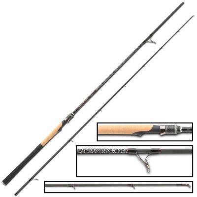 Iron Claw High-V S-802H Pike 2,40m 28-90g - Spinnrute, Hechtrute für Gummifische