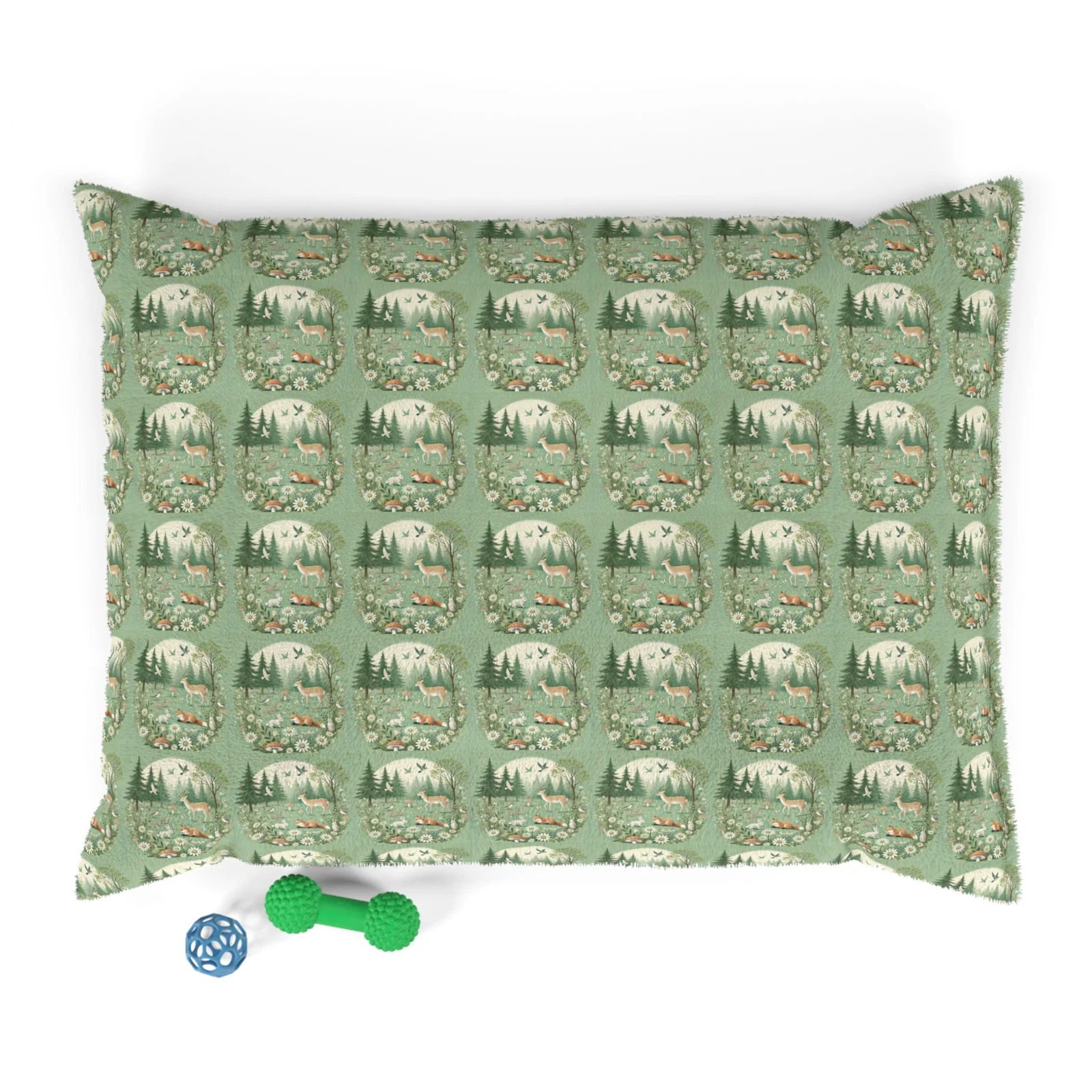 Cozy Forest Pet Bed, Cute Dog Bed, Cat Bed for Nature Lovers, Outdoor Decor, Pet