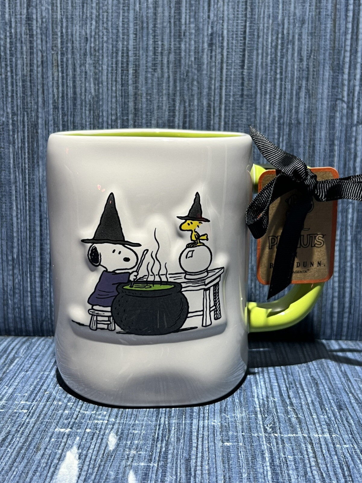 Rae Dunn Peanuts Snoopy Halloween Mug Coffee Cup Mug Snoopy Woodstock