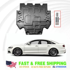 For Audi A6 Gearbox 2012-2018 Under Engine Splash Guards Front Engine Mud Flaps