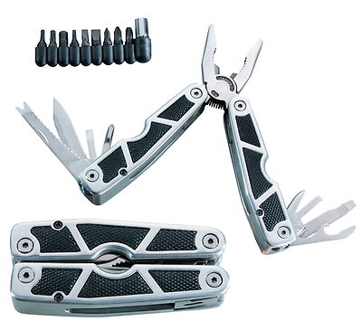 HERBERTZ  -  MULTITOOL  Messer - Zange - Fischschupper  9 Bits - 108100