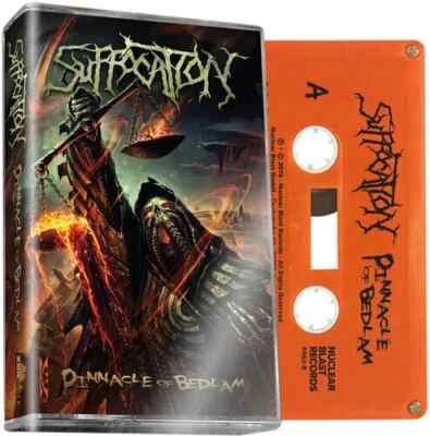 Suffocation - Pinnacle Of Bedlam - Cassette Tape - Death Metal - SEALED NEW