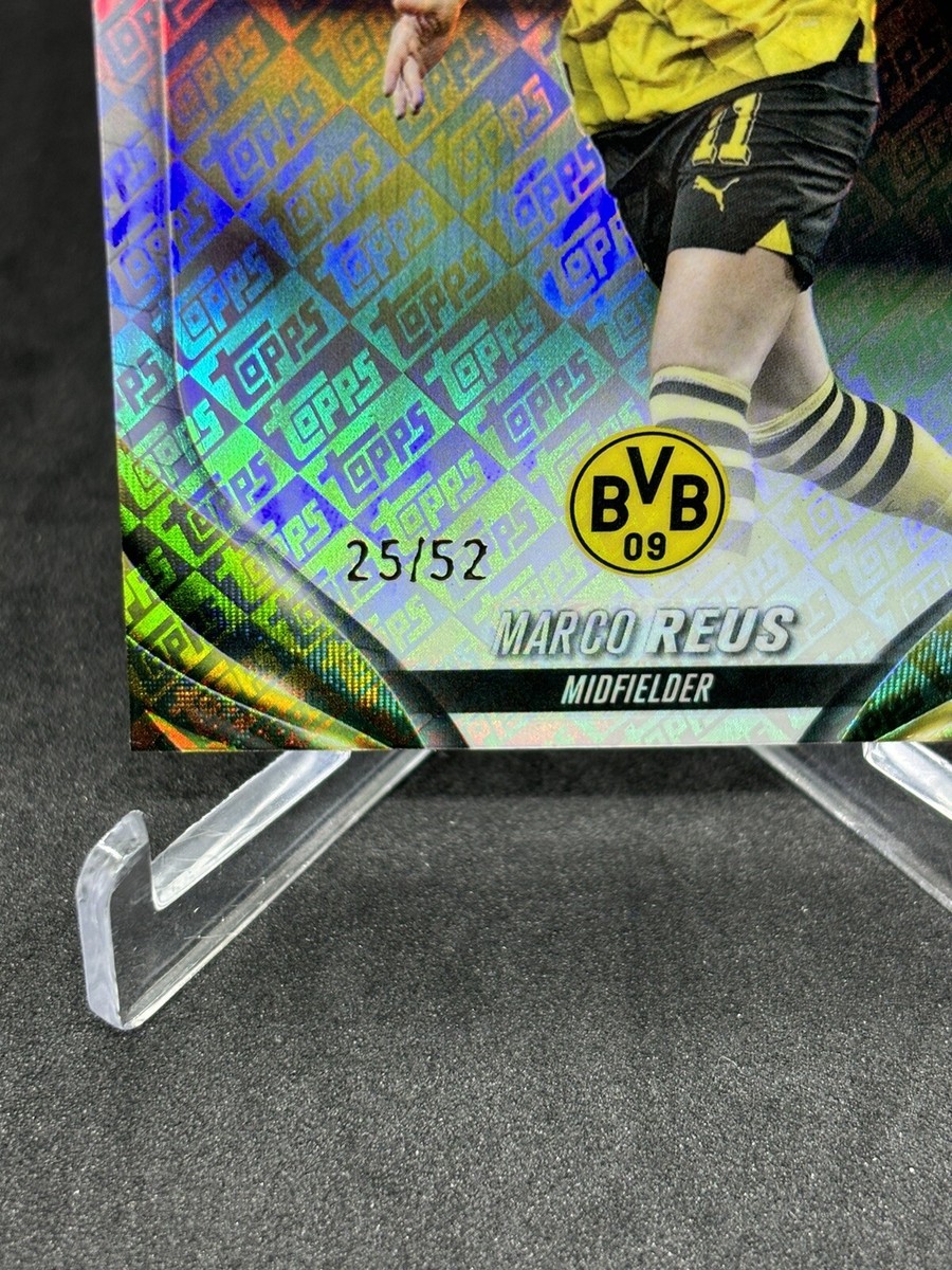 オンカードオート！Topps MARCO REUS ロイス 直筆サイン 20シリ Topps Finest BVB09 マルコ・ロイス 直筆サイン UCL（2022 Topps