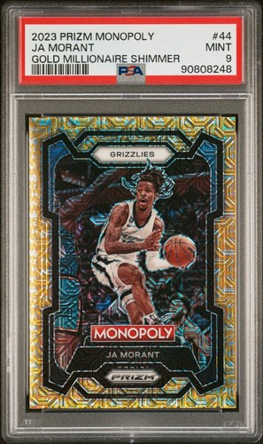 2023 Ja Morant [Gold Millionaire Shimmer] #44