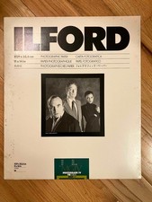 Lot of Three: Ilford Expired Photographic Paper: Upopened Packages 11 x 14