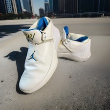 NIKE Air Jordan Why Not Zer0.1 Low White/Blue UCLA AR0043-100 Size 11.5