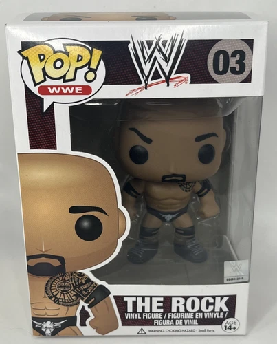 Funko Pop! Vinyl: WWE - Dwayne "The Rock" Johnson #03 Vinyl Figure FREE SHIPPING