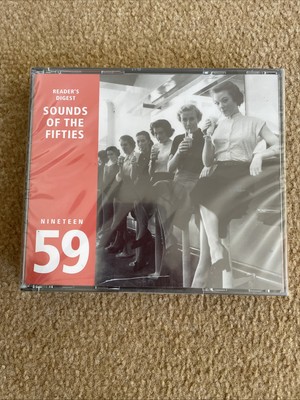 READERS DIGEST SOUNDS OF THE FIFTIES 1959 CD New & Sealed 3 Cd Boxset Music