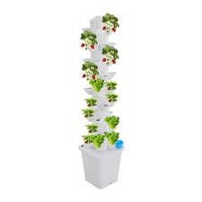 15-Layers Vertical Garden Growing Kit Growing Tower Hydroponic Outdoor Indoor