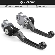 Brake & Clutch Hand Lever Set For Husqvarna TE150 FE250 FE350 FE450 2022-2024