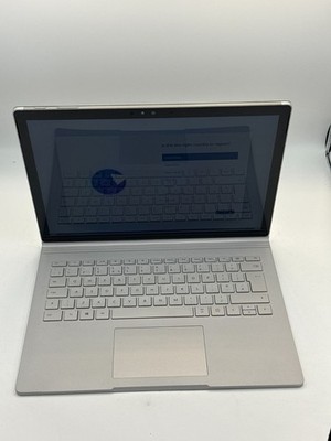 MICROSOFT SURFACE BOOK 13,5'' TOUCHSCREEN LAPTOP i5-6300U 128GB 8GB Fair