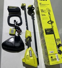 (READ) RYOBI 40V 15 in. Expand-It Cordless Attachment Capable String Trimmer Kit