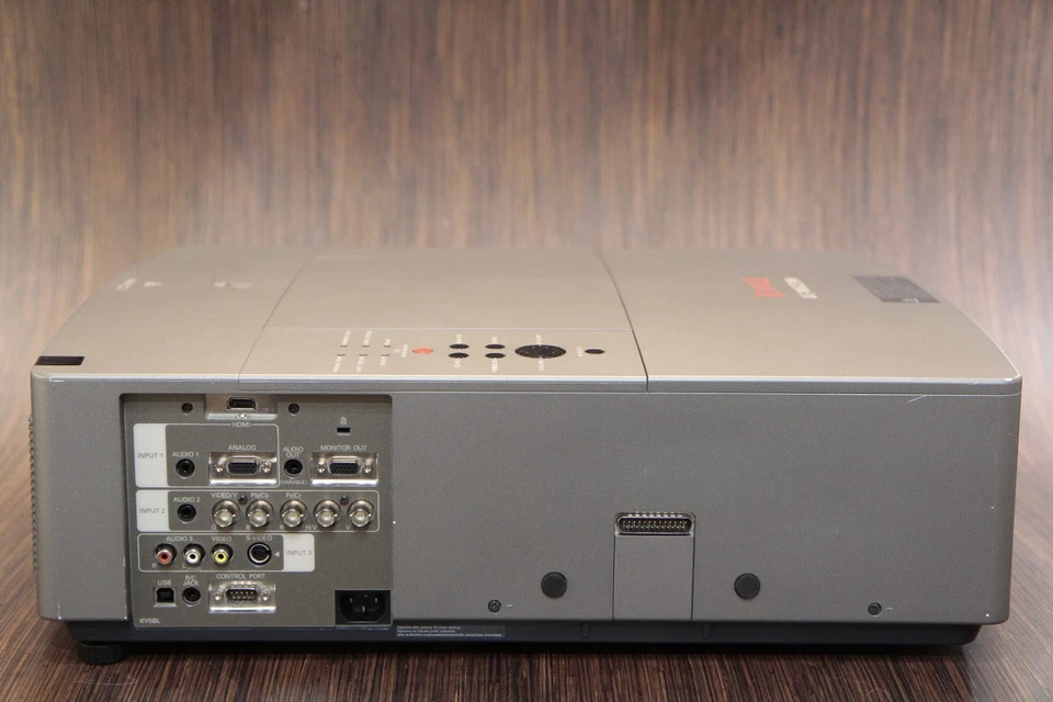 Eiki LC-WGC500 PLC-WTC500 5000 Lumen WXGA HD LCD projector - Super low use! - Image 3 of 4