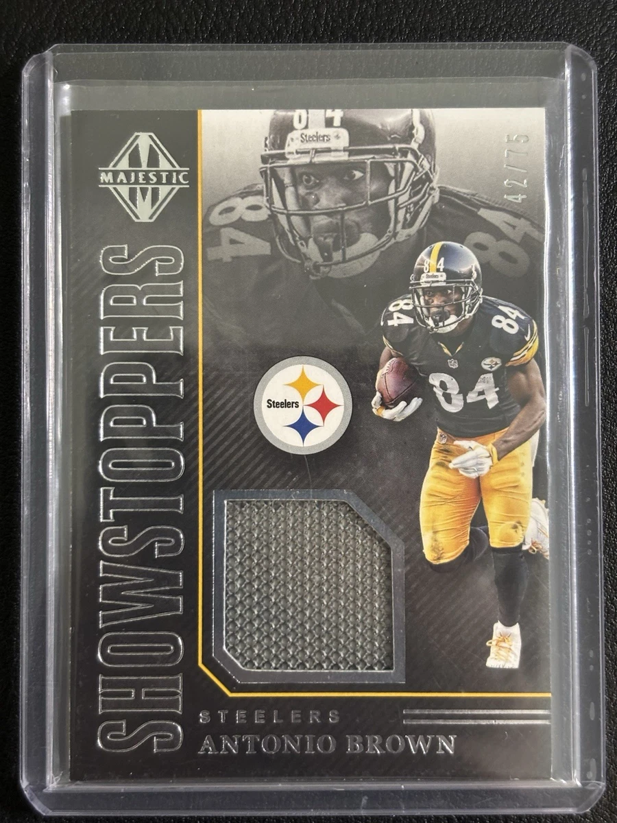 Football Antonio Brown Serial Numbered Sports Trading Card Singles