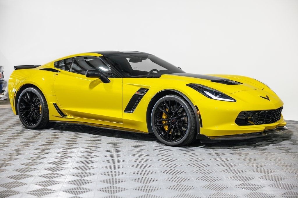 2017 Yellow Chevrolet Corvette   | C7 Corvette Photo 5
