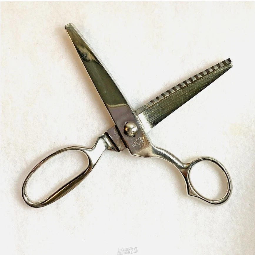 HOFFRITZ Vintage 8" Pinking Shears Scissors Finest Quality Made in Italy - Image 4 of 4