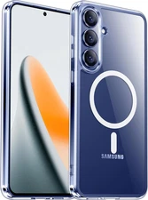 Magnetic for Samsung Galaxy S25 FE Case, Military Grade Drop Protection Slim Cry