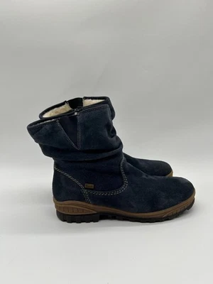 Rieker Damen Stiefel Gefüttert Dunkelblau EUR 39 - Bild 1 von 4