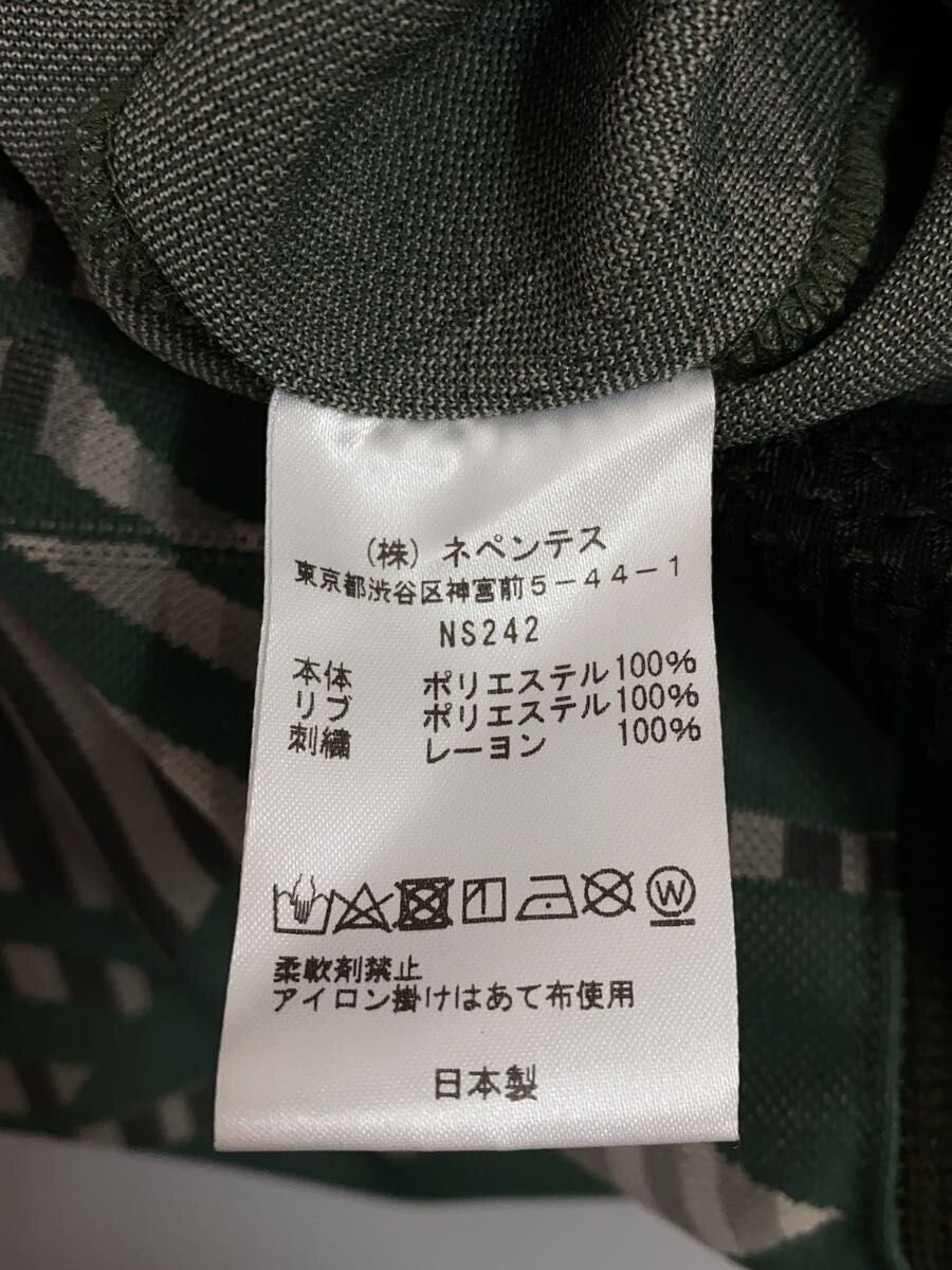 Needles S Polyester Green Allover Pattern Jacket - image 4