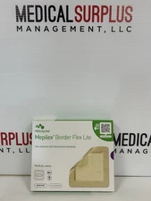 Molnlycke Mepilex Border Flex 7" x 6" - Soft Silicone Foam Dressing, Box Of 5