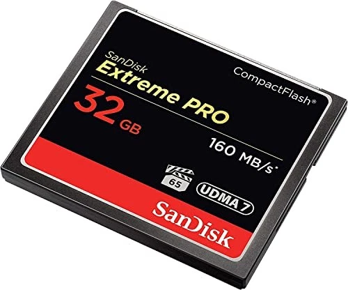 SanDisk 32GB Compact Flash Card Extreme Pro (R-Maximum 160MB/s W-Maximum 150MB/s - Image 3 of 4