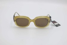 Paloma Picasso Sunglasses   8869 Opaline Yellow with Cut-Out Temples   New Old