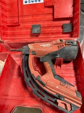Hilti GX 120 Gas Powered Actuated Fastener Nail Gun with Case Fully tested