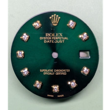 Rolex Datejust Green Dial w/ Date Display Dia...