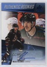 2023-24 Upper Deck SP Game Used Authentic Rookies Milos Kelemen #253 Auto 0o5