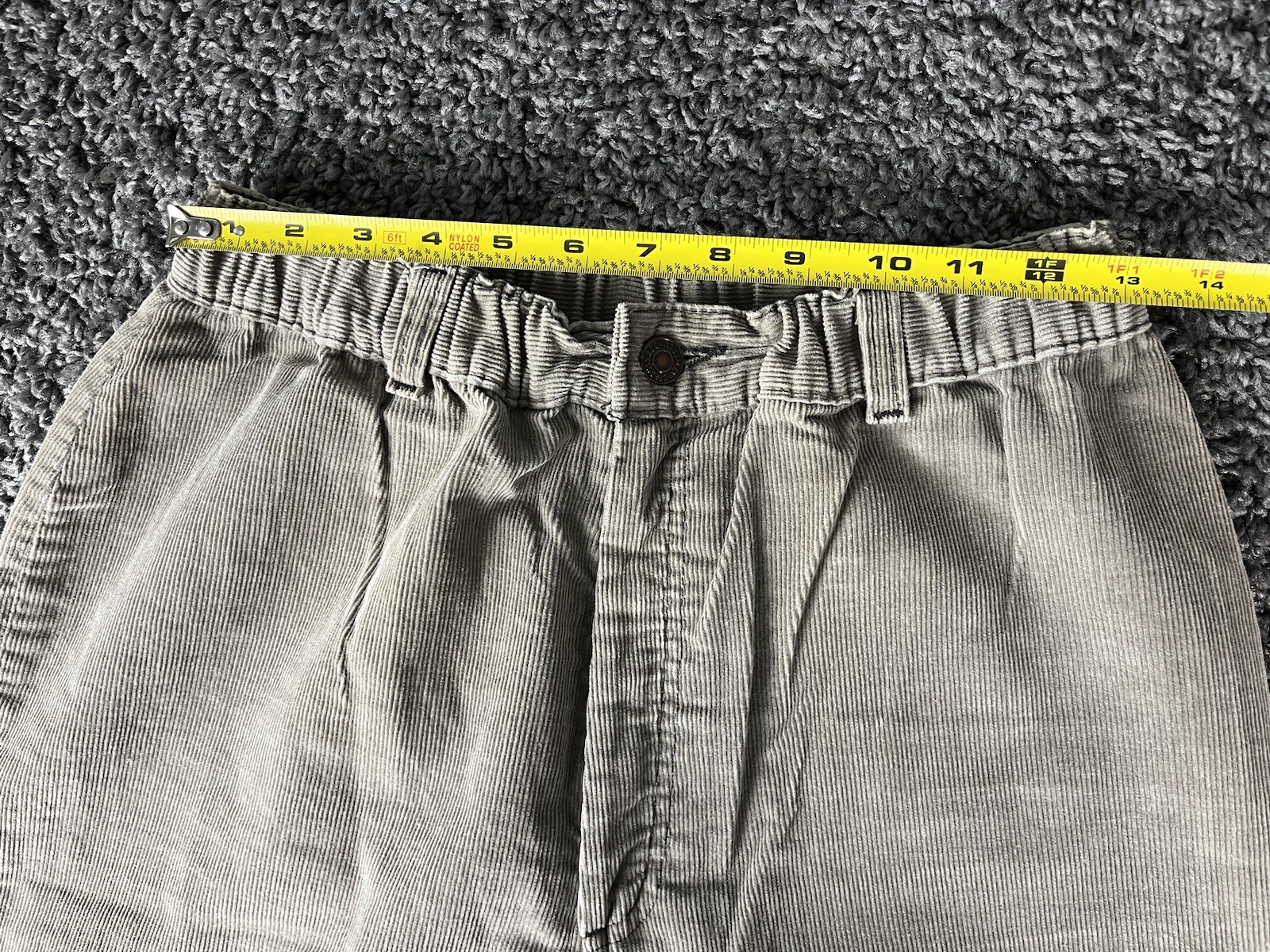 Rare Vintage 1970’s Levi’s 573 Diamond Label Corduroy Straight Leg Size 26x31 image 8