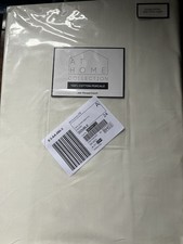 Cream Double Extra Deep Fitted Sheet 100% Cotton Percale 200 TC Thread Count