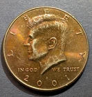 2001-D Kennedy Half Dollar - Toned