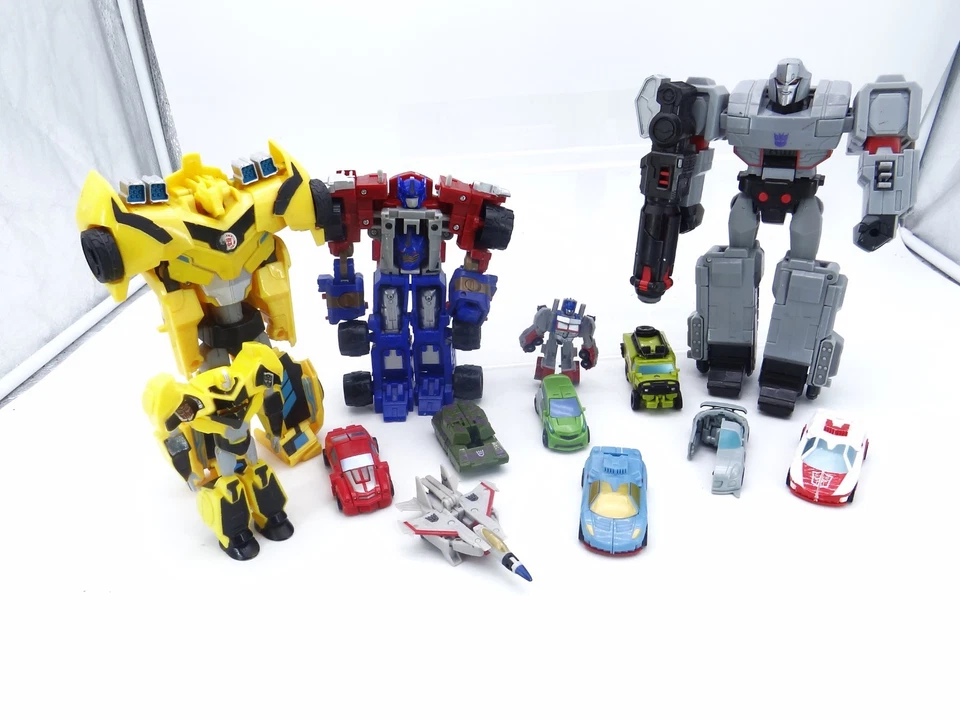 13x Transformers Roboter Vintage Spielzeug Action Figuren Hasbro Megatron 2000er - Bild 2 von 4