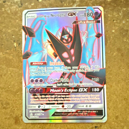 Dawn Wings Necrozma GX (Full Art) Sm-Ultra Prism Holo Eng 143/156