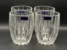 Waterford Marquis Crystal Omega Double Old Fashioned Glasses Set of Four | NEW