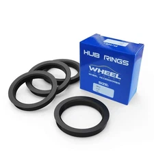 WHEEL CONNECT Hub Centric Rings, 73.1 to 67.1, Set of 4, ABS Plastic Hubrings...
