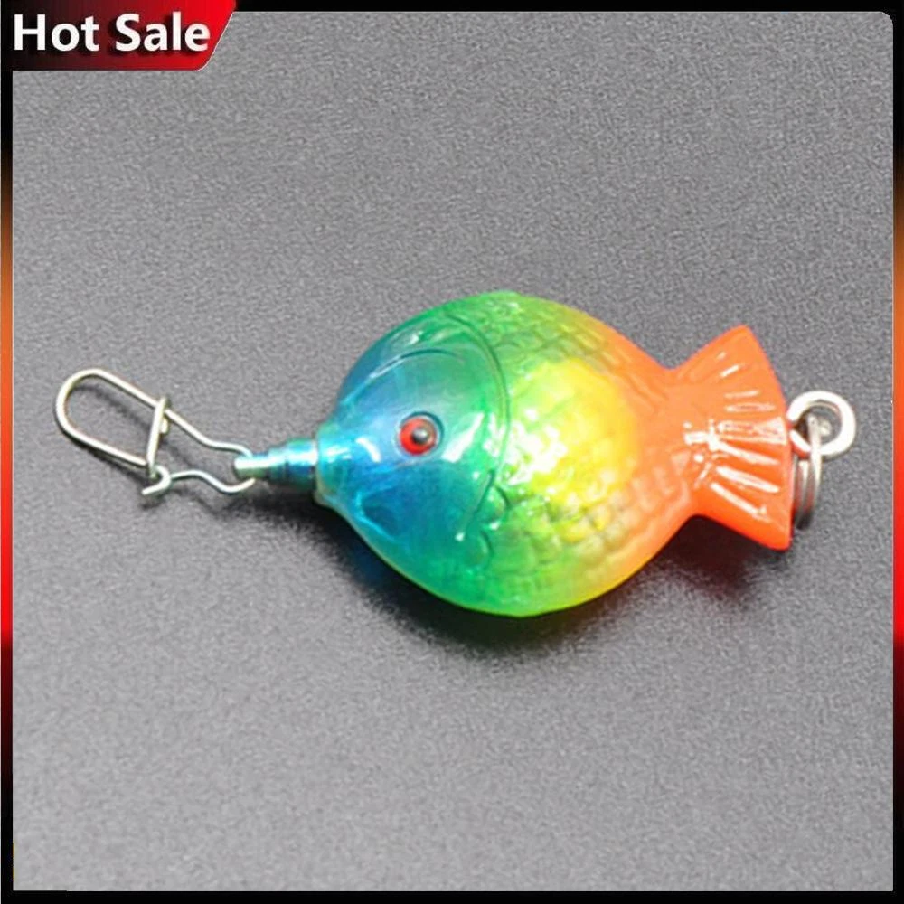 LED Fish Lamp Underwater Lure Lamp PVC 360 Rotation Blue