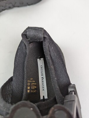 $760 CECILIE BAHNSEN Womens Sz EU 41 US 11 'GITTE' Black