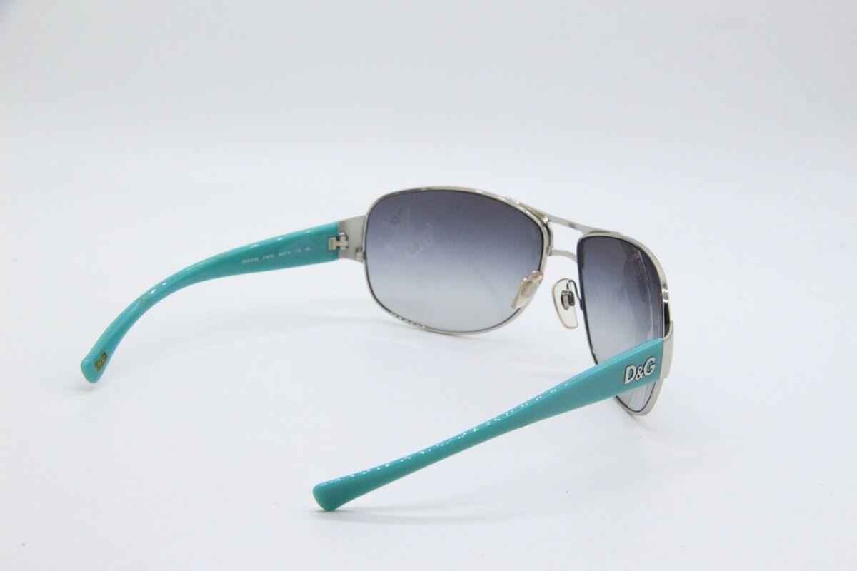 DOLCE & GABBANA DG 6056 216/8G SLVER TIFFANY BLUE AUTHENTIC DOLCE & GABBANA DG 6056 216/8G SLVER TIFFANY BLUE AUTHENTIC