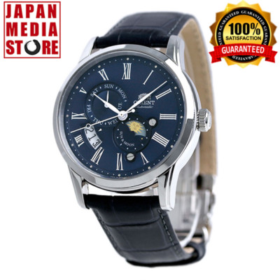 ORIENT RN-AK0004L SUN & MOON Blue Dial 22 Jewels Automatic