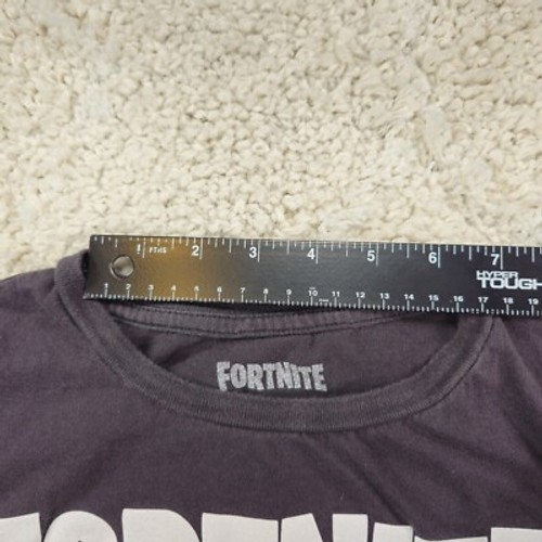 Set Of 2 Fortnite T-Shirts Full Art Graphic Design Spellout Measured Sz XL Youth - Picture 15 of 17