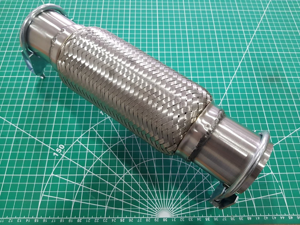 Seat Altea XL Escape Flexi Sección Reparación Catalítico Flex Tubo Repuesto  Foto 2 de 3