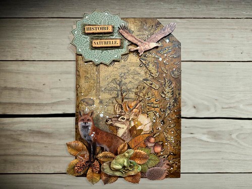 Stamperia Paper Cut-Outs Forest 4 hojas - Imagen 6 de 6