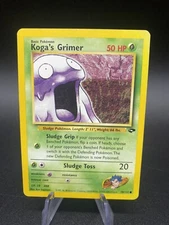 Koga's Grimer - Gym Challenge - #78/132 - Vintage Pokemon Card 2000 NM