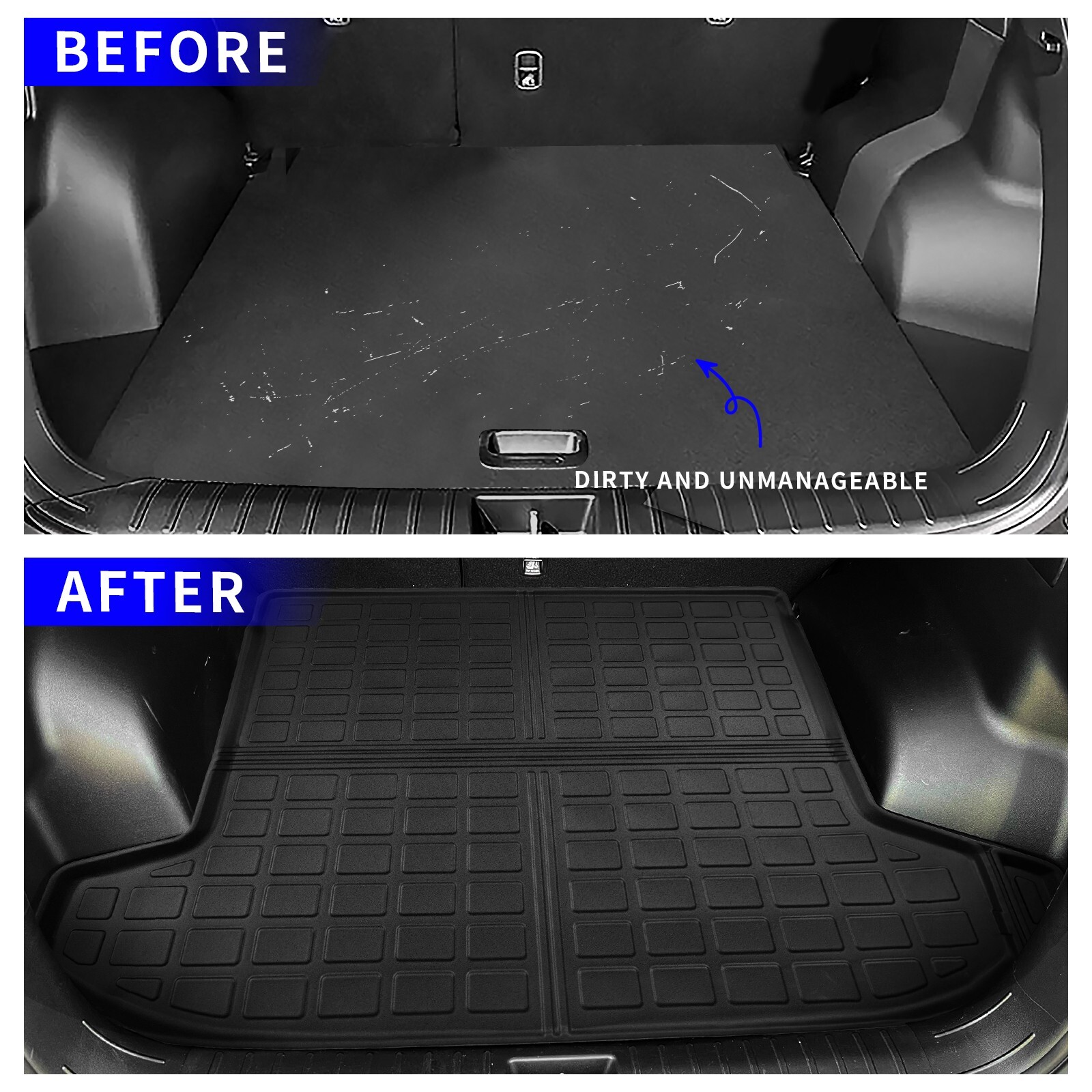 Fit 20222024 Hyundai Tucson Cargo Liner Floor Mats Hyundai Tucson