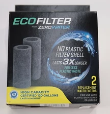 EcoFilter from ZeroWater Replacement Water Filter 2-Pack ZR-002ECO