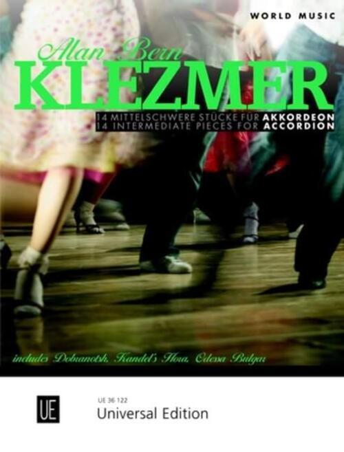 Thumbnail - Klezmer Accordion Für Akkordeon Alan Bern Broschüre World Music Buch