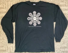 Lost Long SleeveT-Shirt - Dharma Stations design - Excellent !!