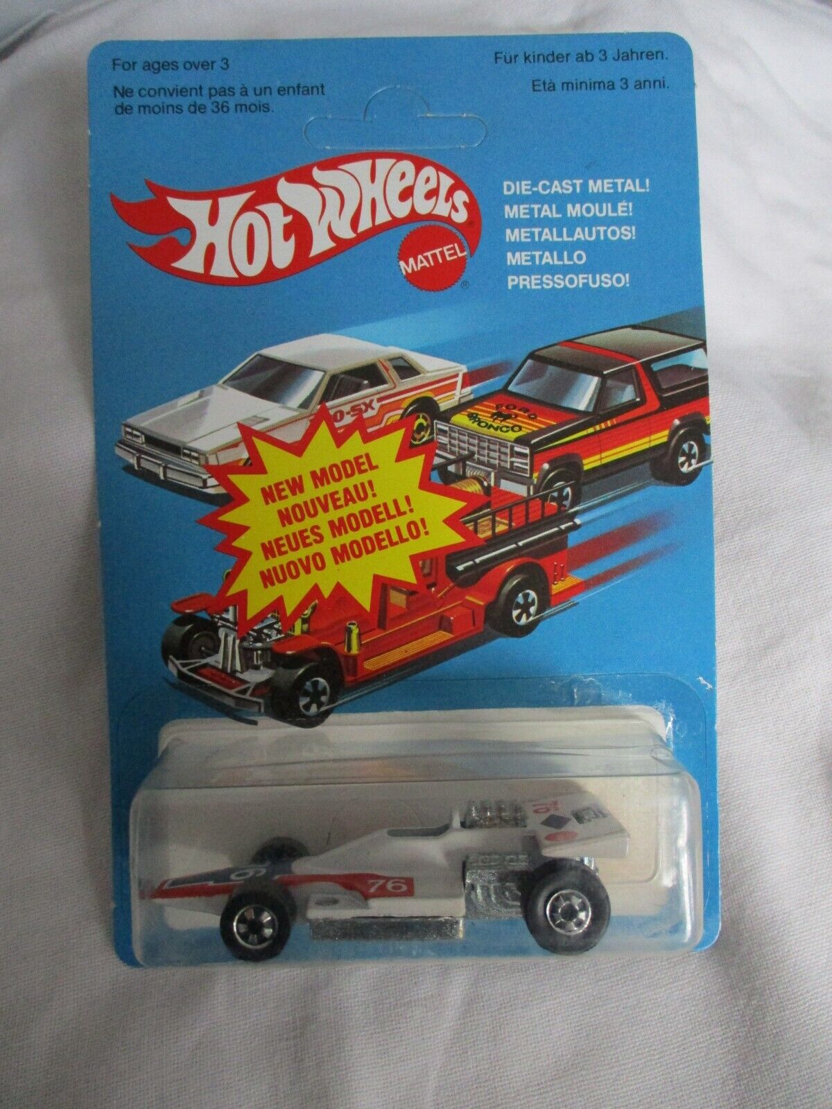 Hot Wheels Rare 1979 Formula 5000 French Variation Made In France Sealed In Card